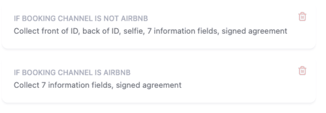 Automating verification process for Airbnb VS non-Airbnb bookings